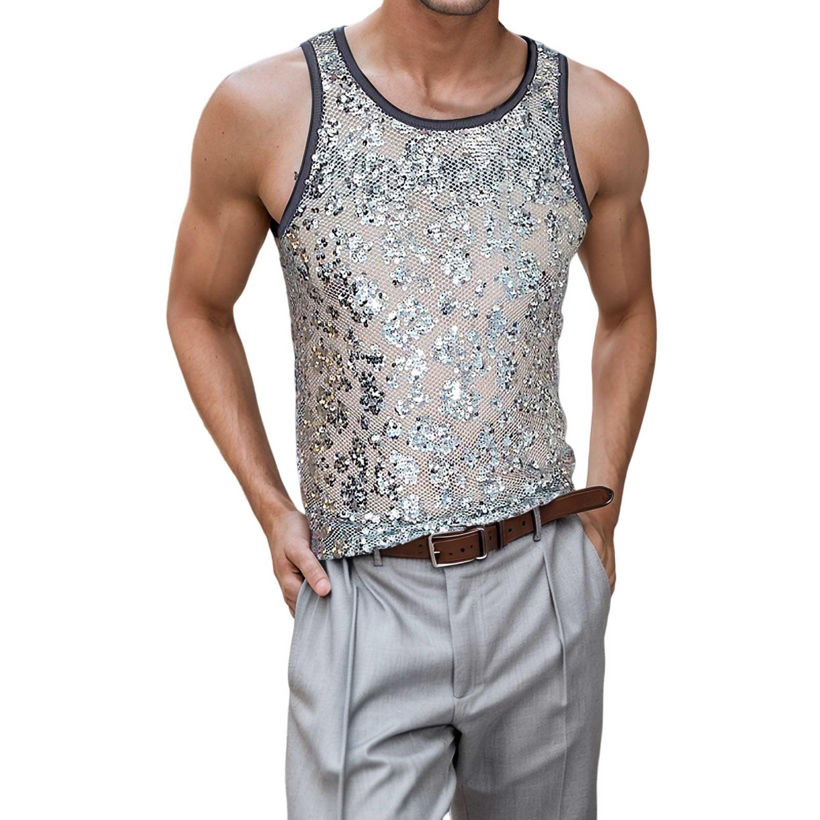 SRZYMJ Tanktop Herren, Herren Tank Top Workout Ärmelloser Hoodie Sport Fitness Muskelshirt Gym Kaputzenpullover ohne Taschen Sommerhemd Männer Funktions Tanktop Herren Laufshirt Herren Kurzarm