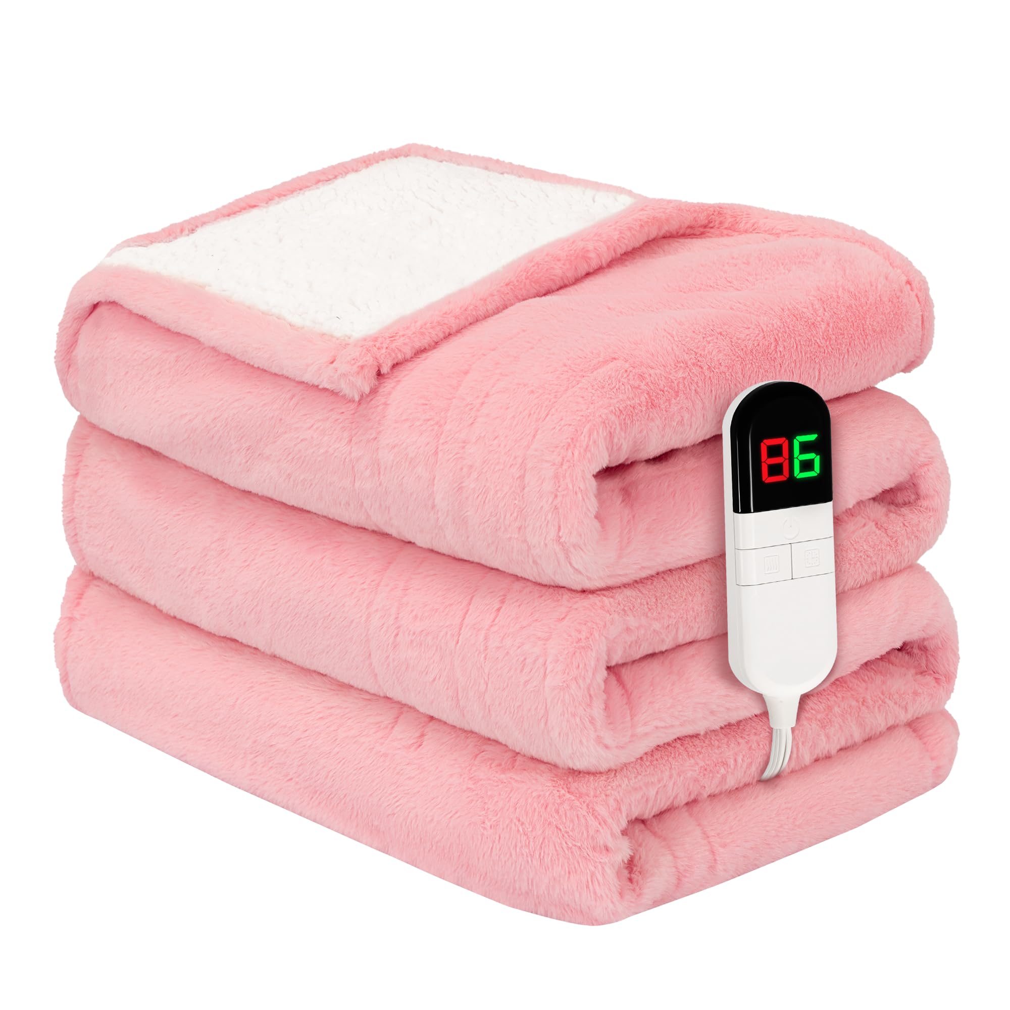 Amazon.com: PTQ Premium Heated Blanket Twin 62