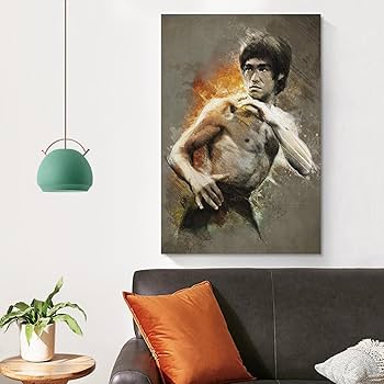 Amazon.co.jp: ブルースリーポスターブルース・リーのアートポスター