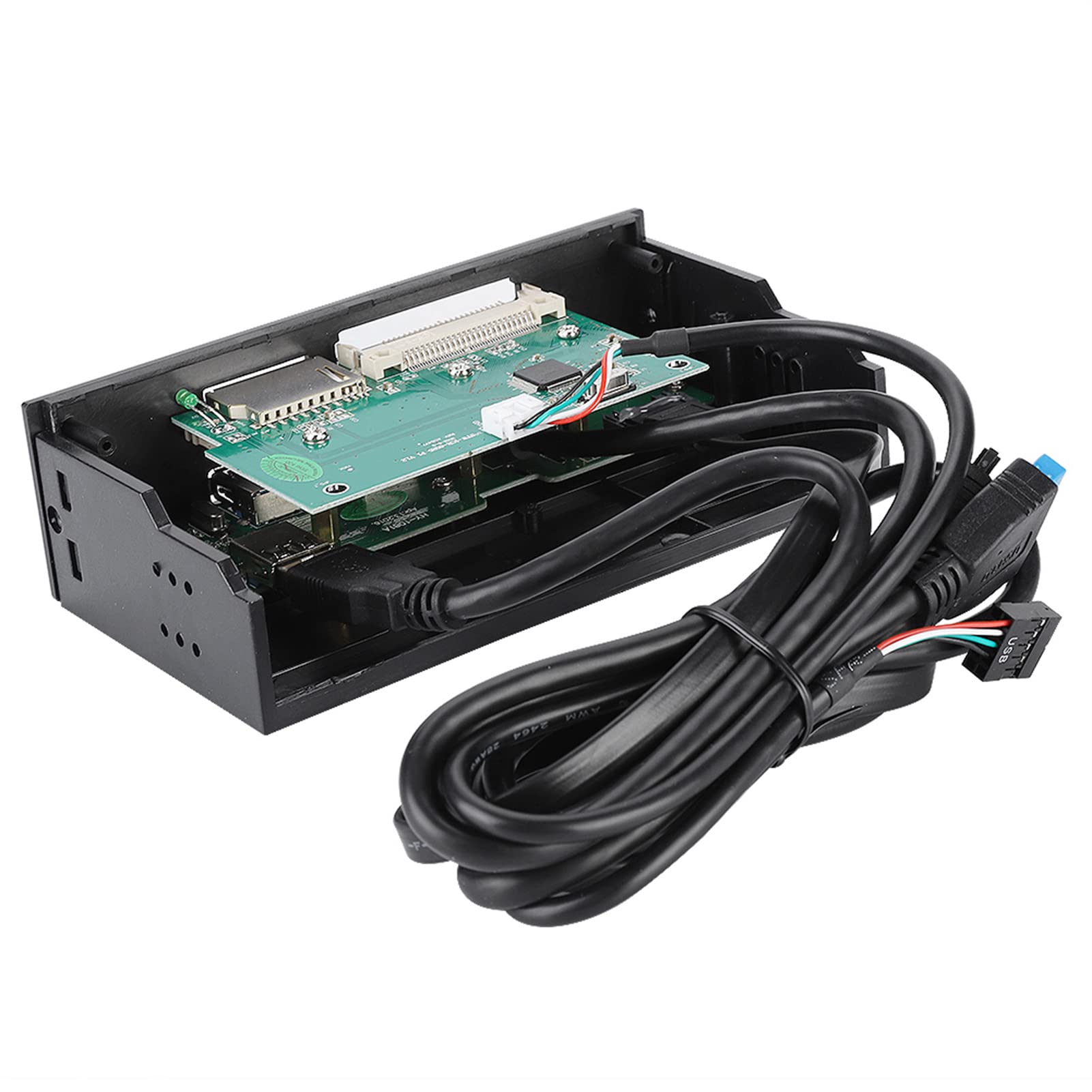 Multifunction Internal Card Reader 5.25 inches PC Front Panel with Dashboard Features for Enhanced Connectivity and Versatile Usage Scenarios
