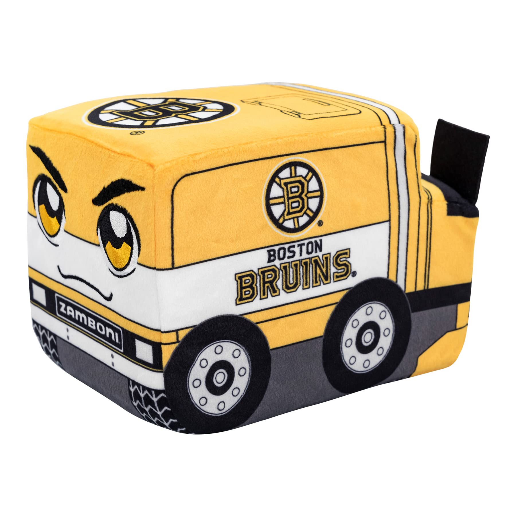 Bleacher Creatures Boston Bruins Zamboni 5" NHL Kuricha Plushie - Soft Inspired Plush