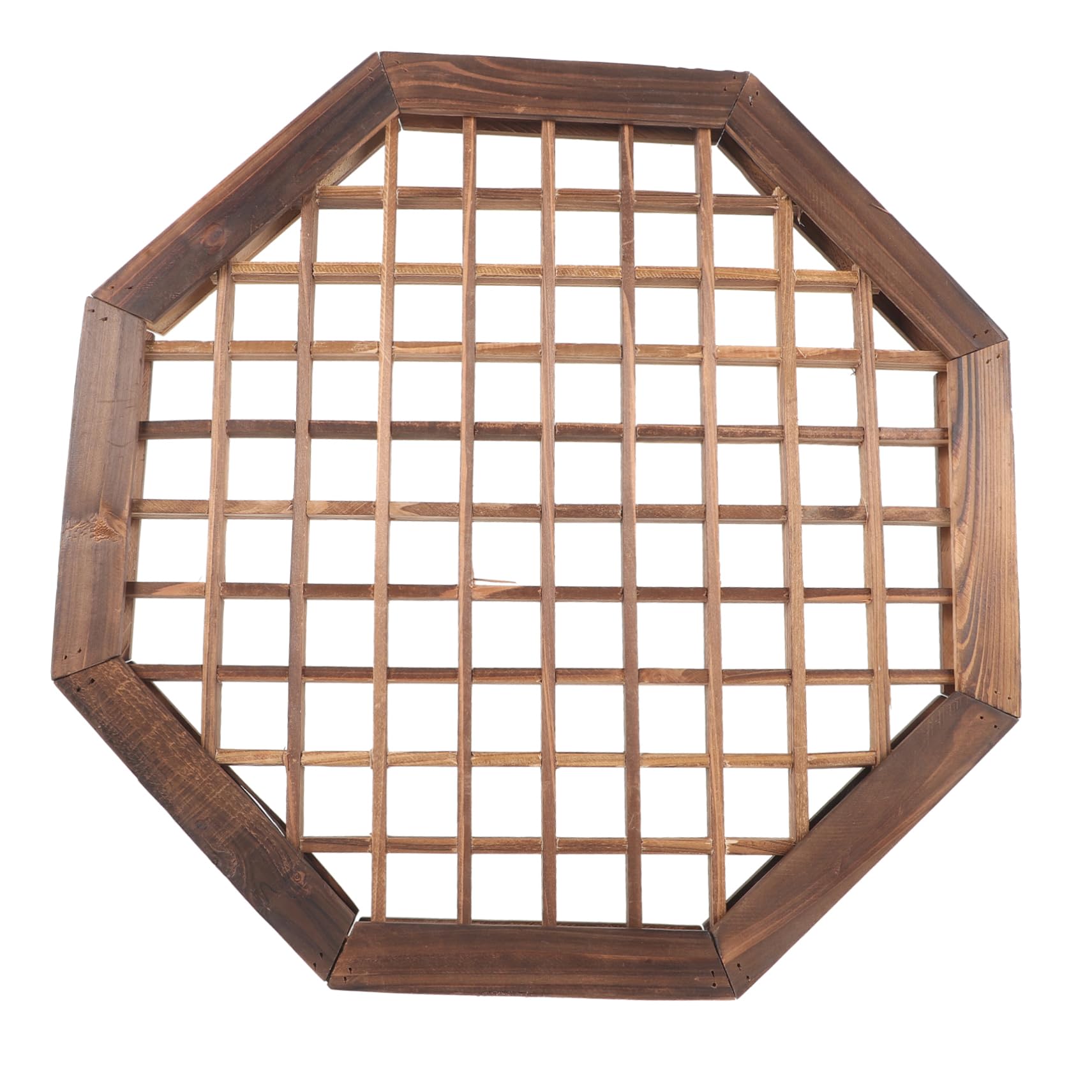 Cadre mural rustique en bois véritable MAGICLULU, l'élégance d'une grille murale rétro