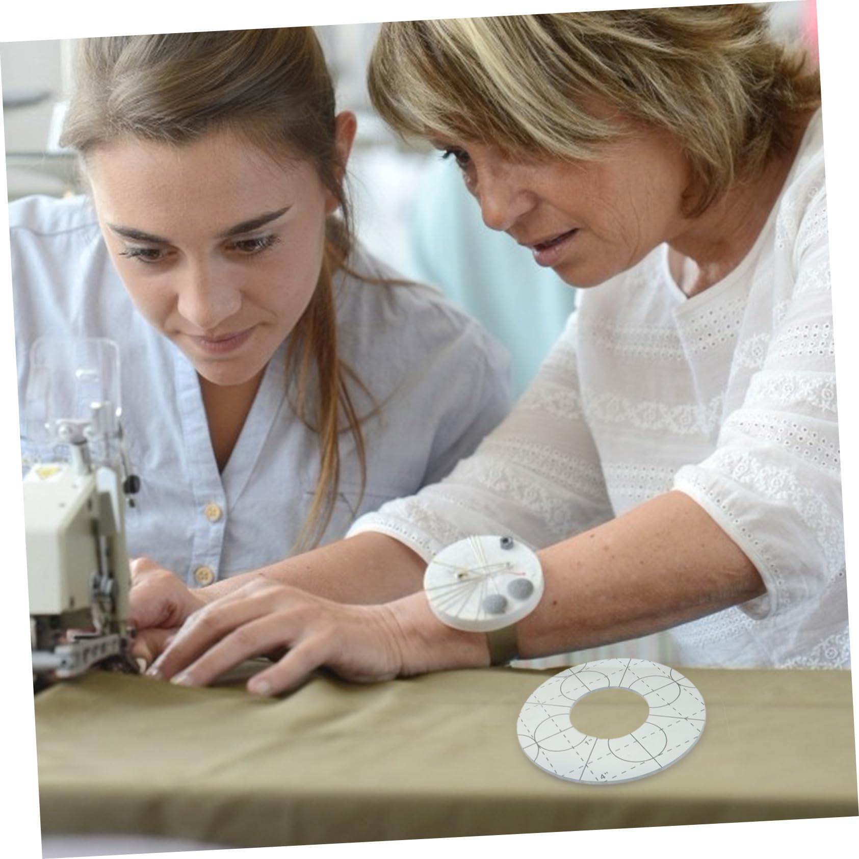 Hemobllo Strumenti per Cucire Patchwork in Acrilico 5 Pezzi, Righelli per Trapuntatura Multifunzione per Hobby Fai da Te, Adatti a Casa, Sartoria e Laboratorio Creativo