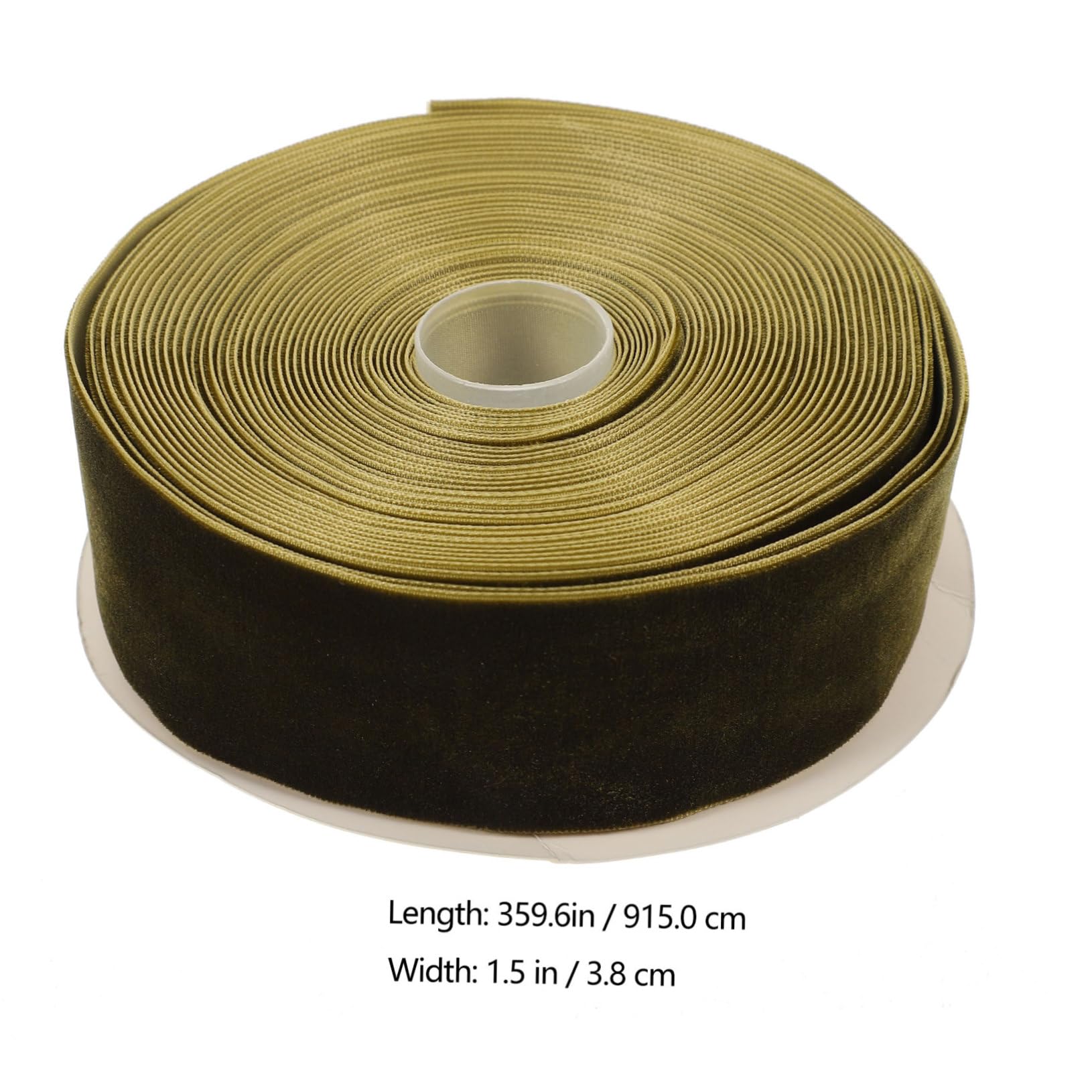 3rollen Samtband Für Geschenkverpackung Breites Cuttbares Geschenkband Militärgrün Für Partys Hochzeiten Und Dekorationen