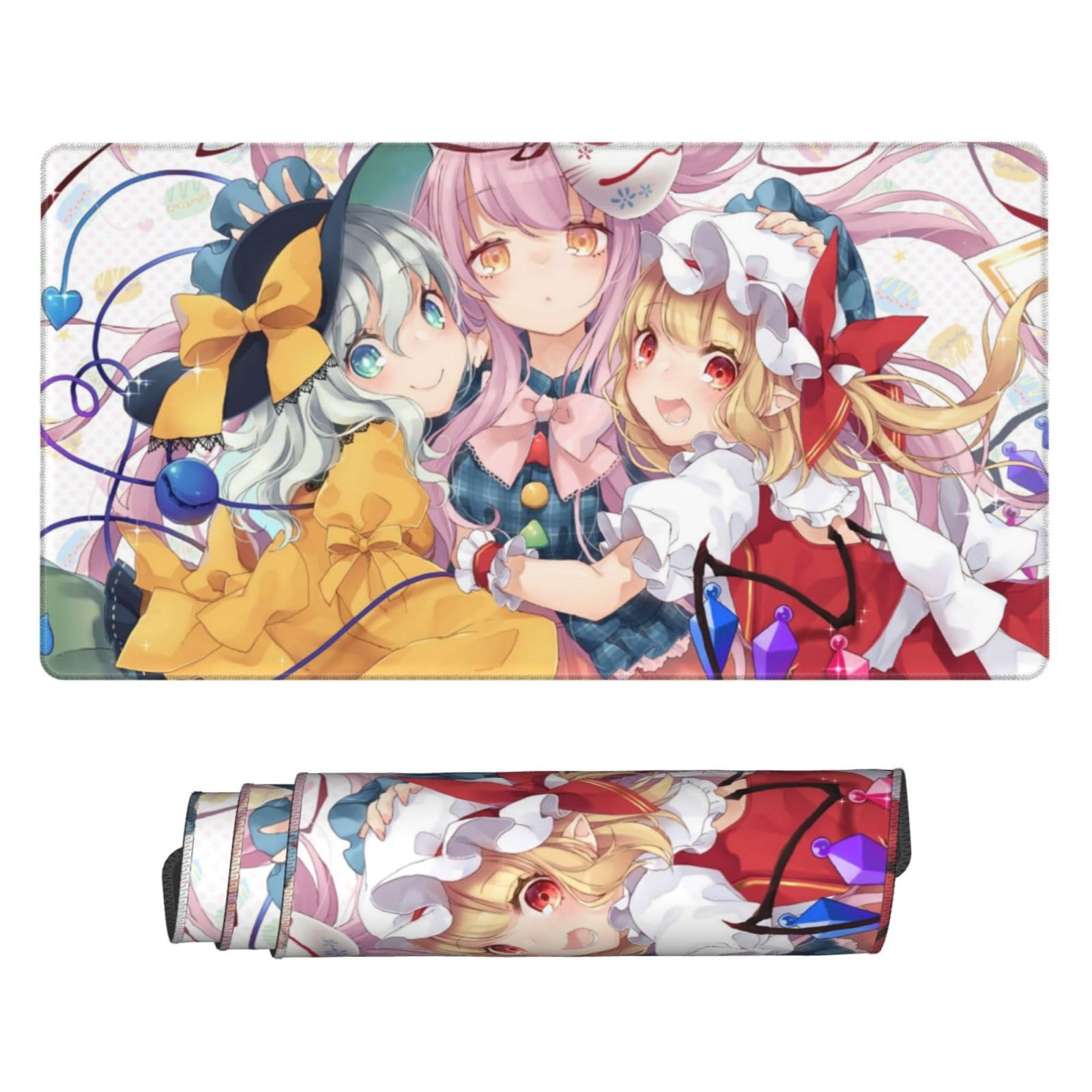 Amazon | デスクマット 古明地こいし 秦こころ 東方シリーズ 大型