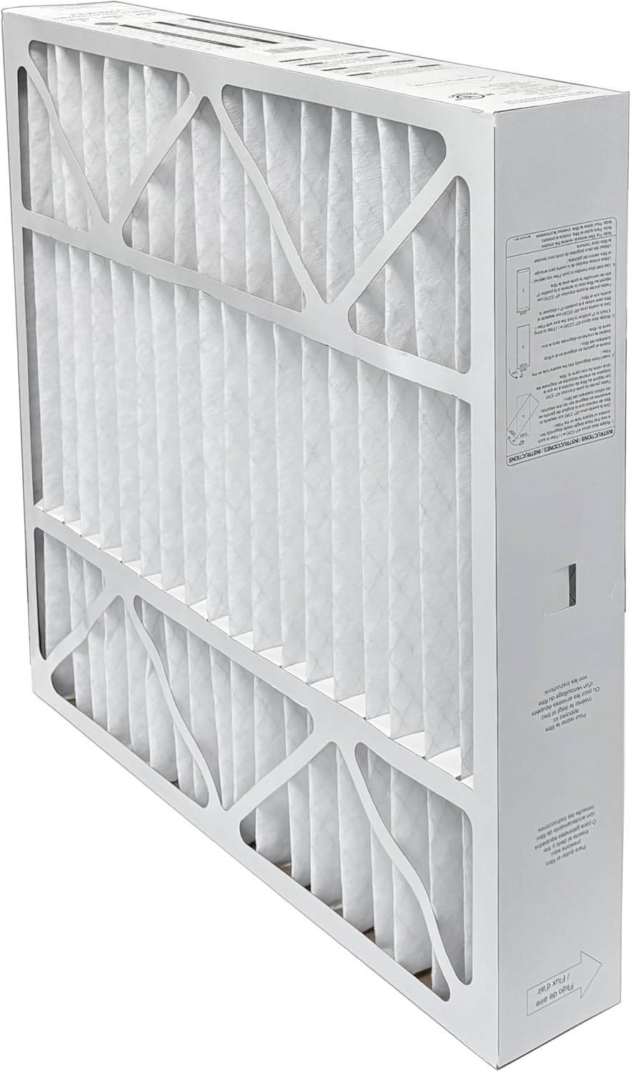Carrier & Bryant FILXUMC082425-24" x 25" x 4" Pleated Air Filter, MERV 8 replaces old part # FILXXCAR0024 (1-Pack)