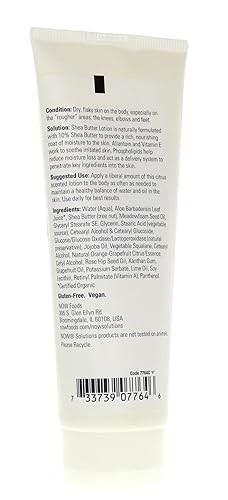 Miniatura 4 de Now Foods Loción de manteca de karité - 4 oz. paquete de 2