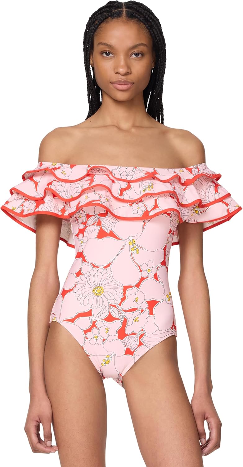 kate spade new york Women's Ruffle One Piece