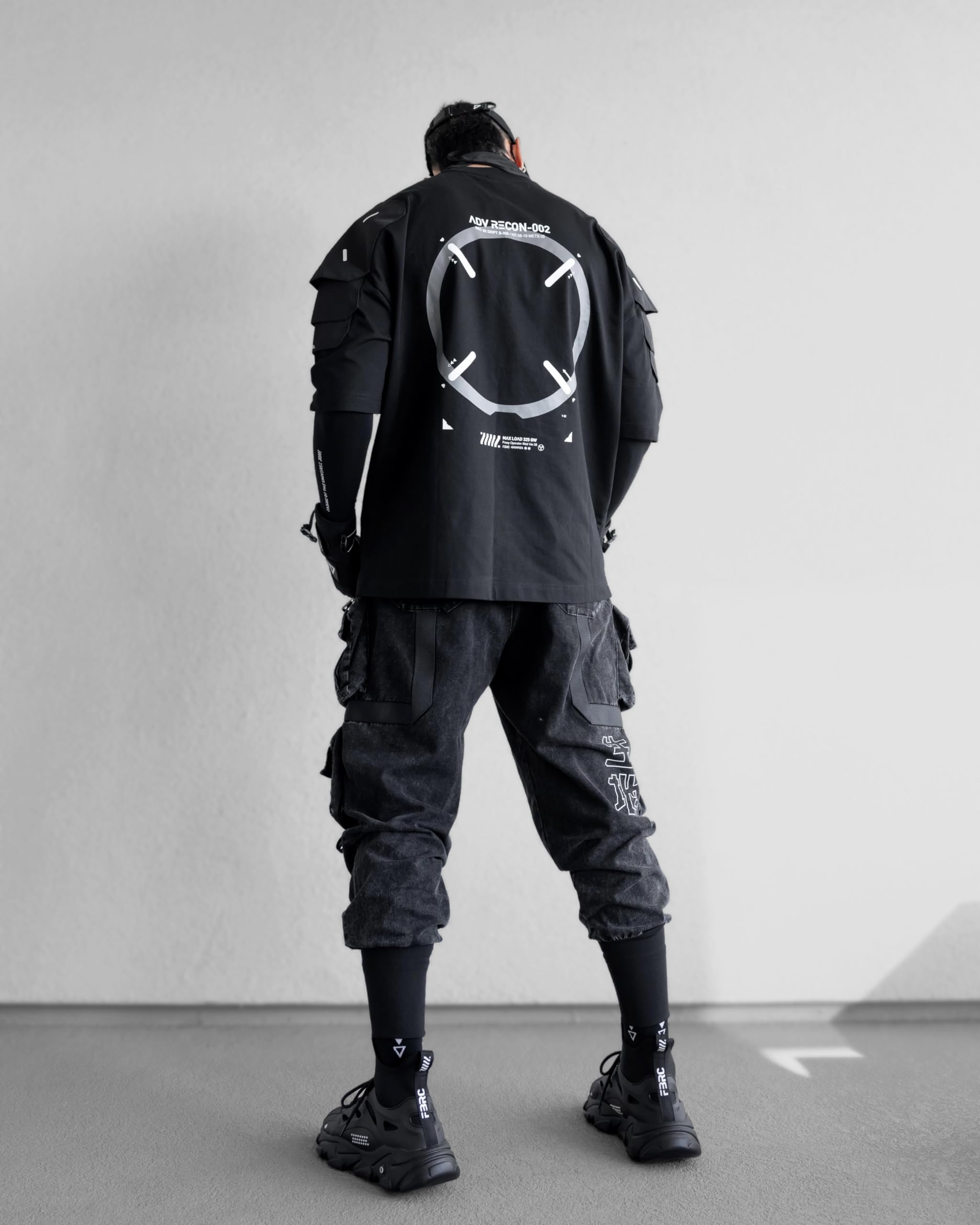 Fabric of the Universe Cyberpunk T-Shirt, schwer, Premium-Baumwolle, 284 g