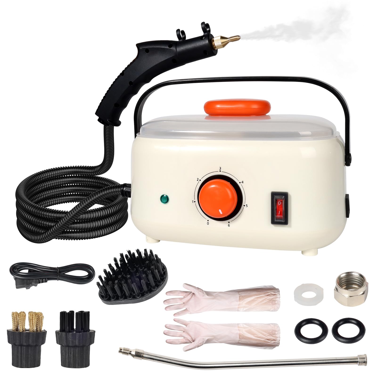 Steam Cleaner Handheld Steam Cleaner 1500ml High Pressure Steam Cleaner High Pressure Steamer for Cleaning for Home for