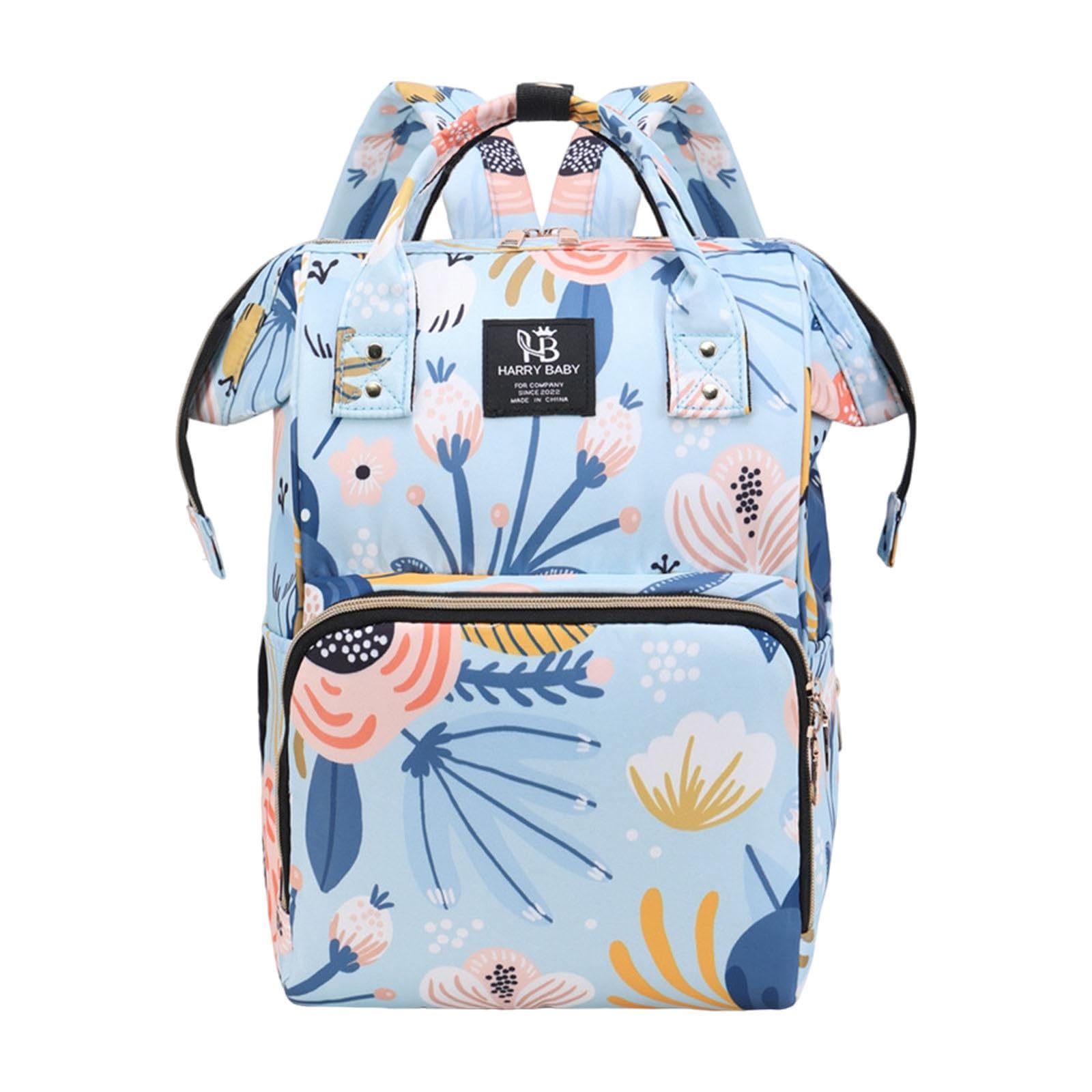 Bnf® Diaper Bag Backpack Stylish Insulated Bottle Bag Organizer for Women Holiday Blue|Baby|Diapering|Diaper Bags-picture-22