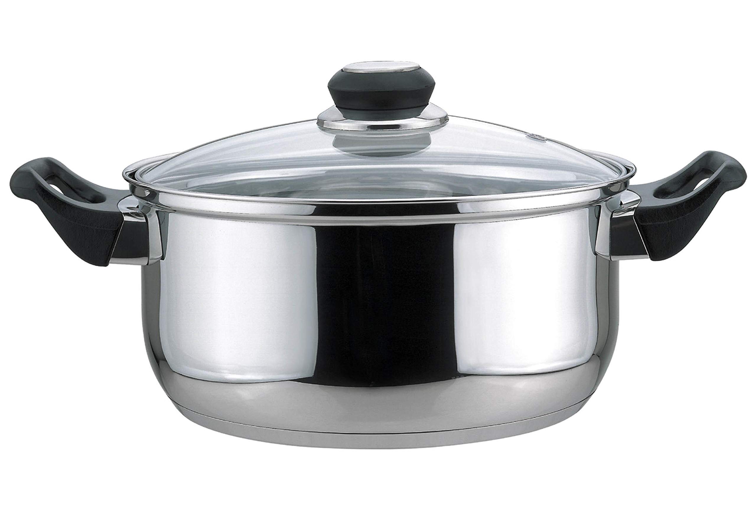Amazon.com: Culinary Edge Dutch Oven with Glass Cover, 5.5-Quart