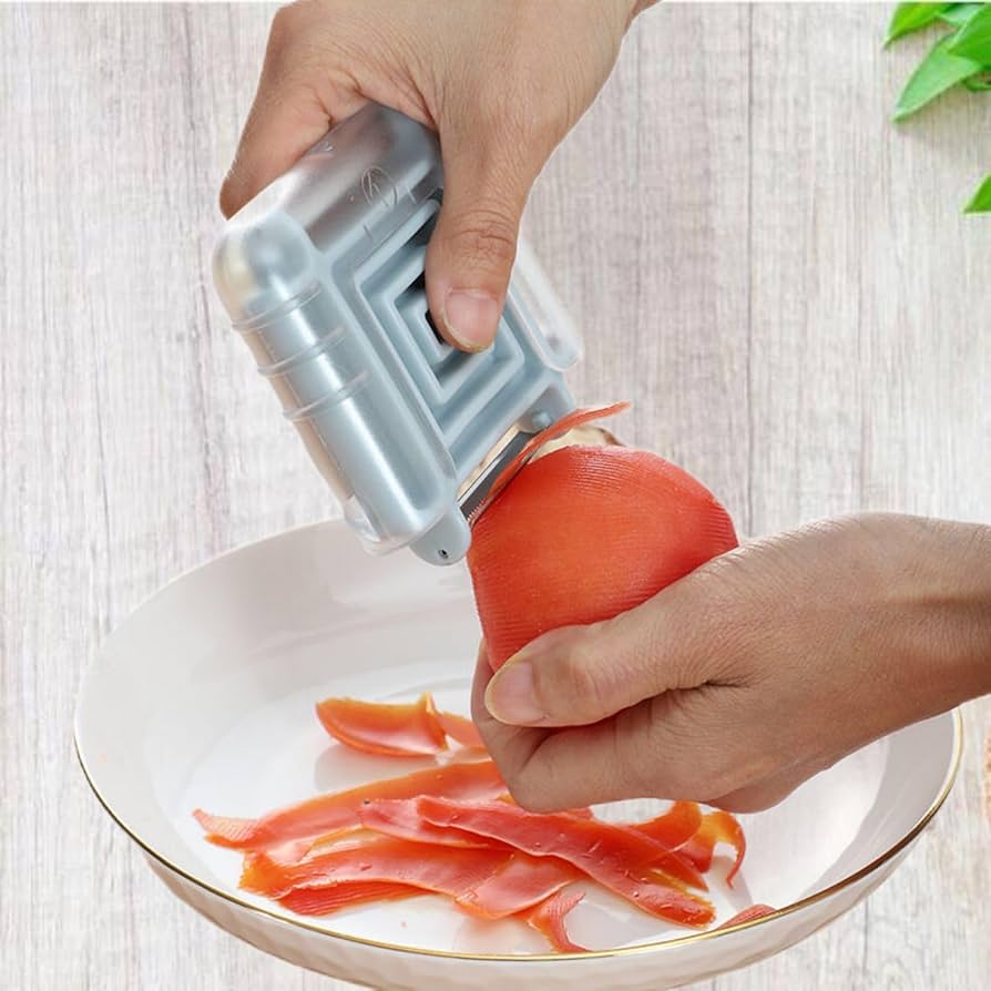 Amazon.com: 多功能削皮神器三合一水果不锈钢削皮刀Potato Peeler