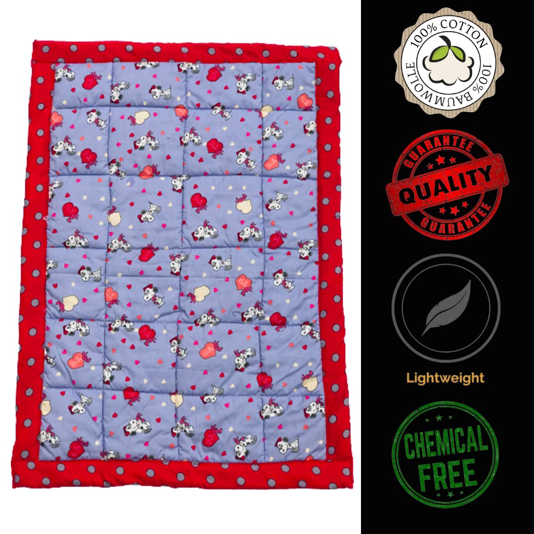 RURIBOSY Bedding Mattress for Cotton,Baby Sleeping Bed Set Godari Baby Cradle Bed |Sleeping Mat |Multi Purpose Cushioned Bed | Made with Pure Cotton | Age(0-1.5yr)=All (Style:-14) - Image 5 thumbnail