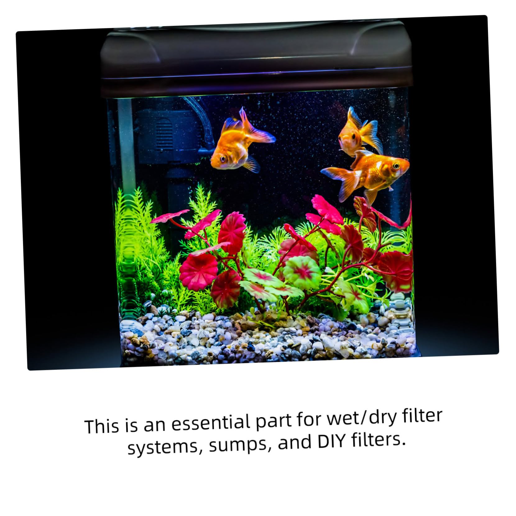 VANZACK 15 Uds Bolsa De Filtro Tanque De Peces Bolsa Filtrante Filtro De Tanque De Peces Calcetín De Algodón Colador Piezas del Sistema De Filtración Bolsas De Material De Filtro