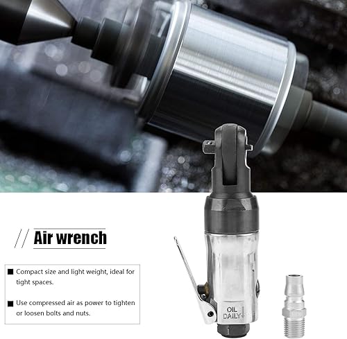 Miniatura 5 de Llave neumática de accionamiento Llave de trinquete neumática de vástago recto para fabricación de maquinaria e industrias automotrices (3/8 ")