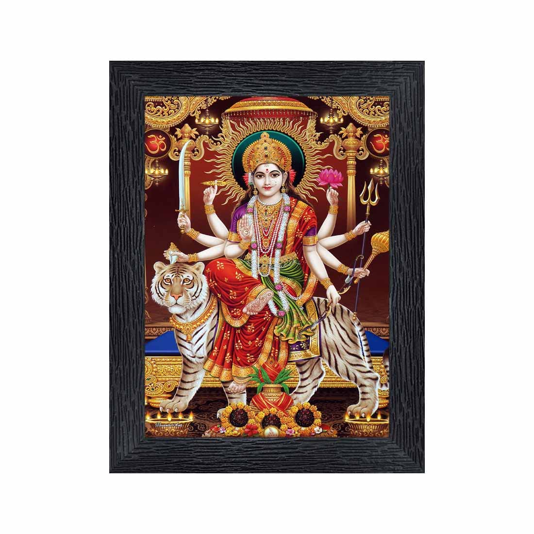 Hanuman Photo Frame - Religious Wood Frame -21