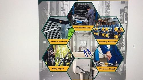 Miniatura 8 de Destornillador de 12 pulgadas de largo con punta magnética, cabeza cruzada, cabeza plana, NO.2, paquete de 2