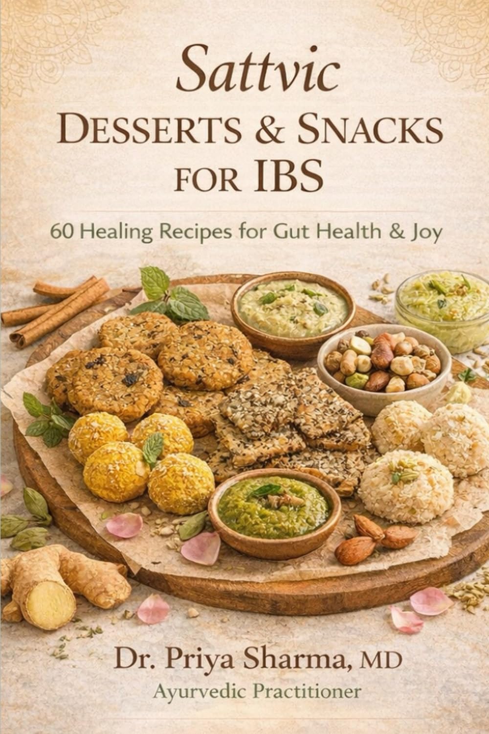 Sattvic Desserts & Snacks for IBS: 60 Healing Recipes for Gut Health & Joy (The Sattvic Healing Series)