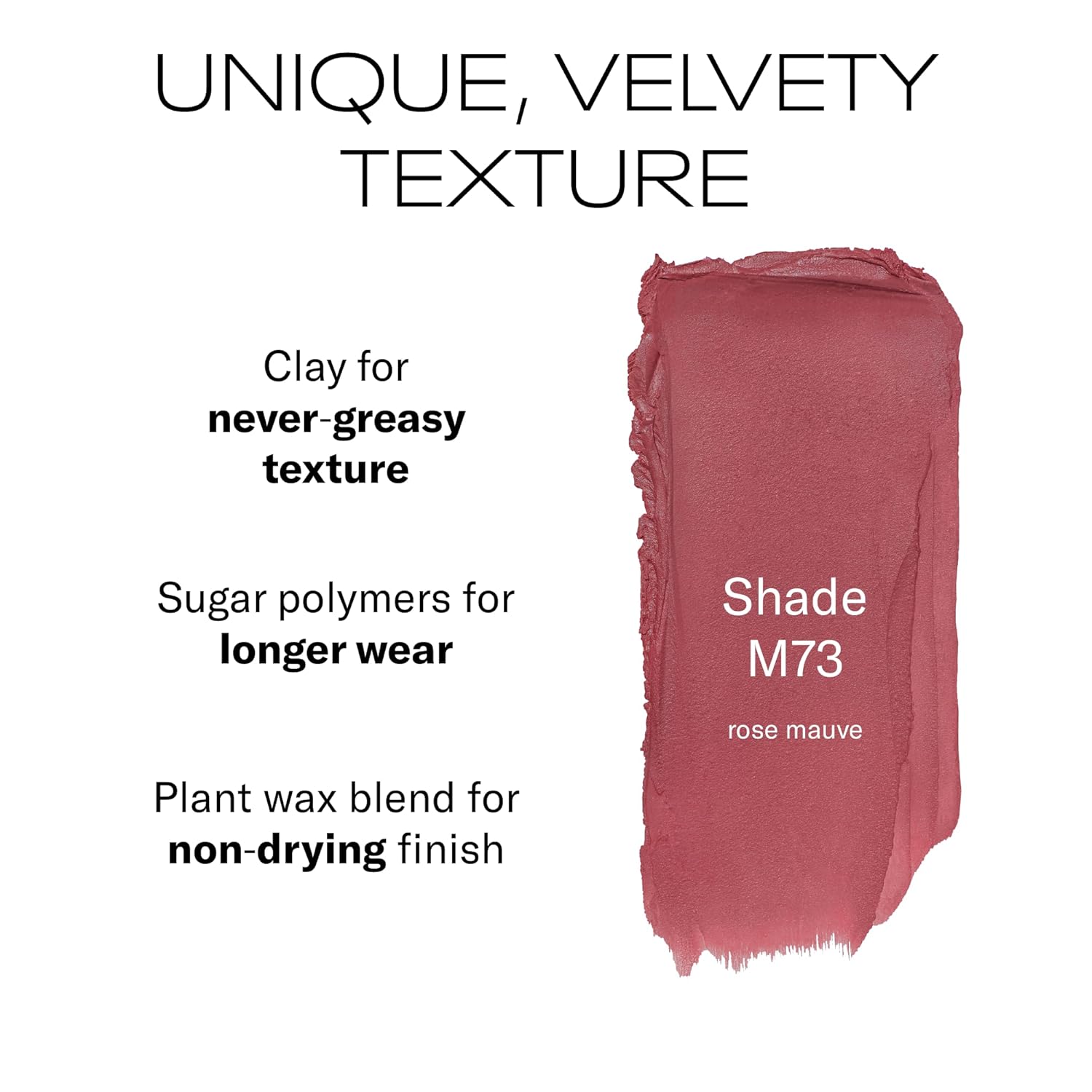 MOB Beauty Cream Clay Blush M73 Mauve Rose – Cool-Toned Rich Wash of Color, Buildable Lightweight Blendable Vegan Cruelty-Free Skincare Infused Long Wear Sustainable Refillable Compact - Image 3