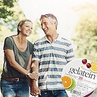 Vista 8 de Ponche de frutas de gelateína: 0.71 oz de proteína. Sin azúcar. Ideal para dietas líquidas claras, dificultades para tragar, bariátrica, diálisis