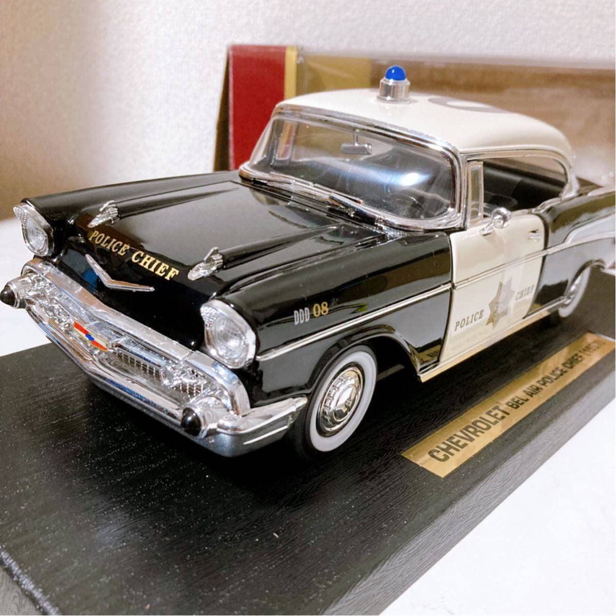 CHEVROLET BELAIR POLICE VERSION シボレー ベルエア ポリス バージョン ロードシグネチャーコレクション プラモデル CHEVROLET BELAIR POLICE VERSION シボレー ベルエア ポリス