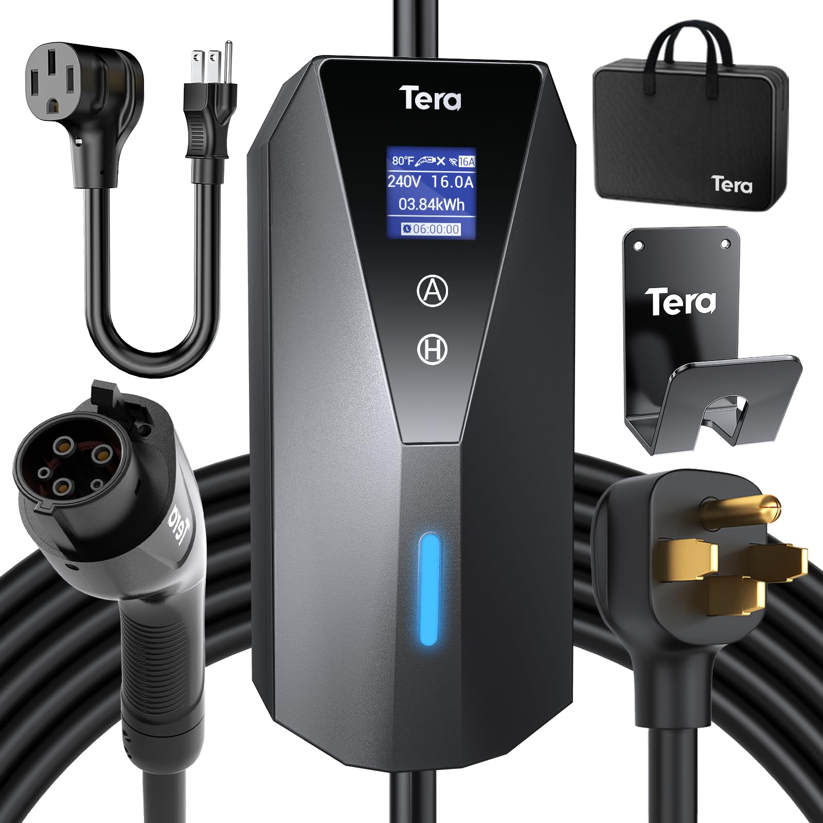 Photo 1 of Tera Portable EV Charger Level 2 J1772 16A J1772