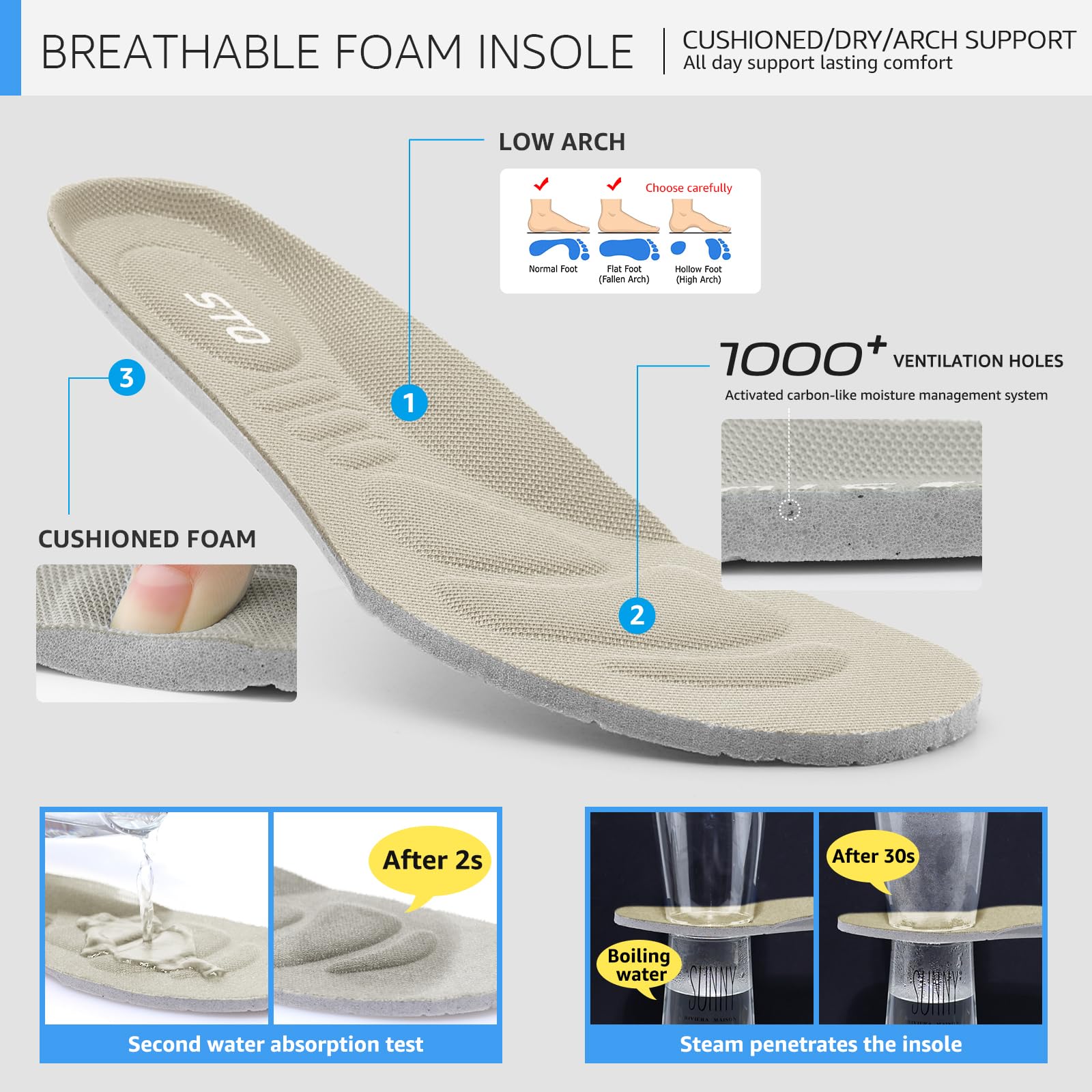 HKR Donna Scarpe Ginnastica Running Camminare Sportive Fitness Sneaker