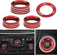 Vista 6 de para Challeger - Interruptor de señal de giro del aire acondicionado, anillo del botón del volumen del centro de la consola automática Compatible