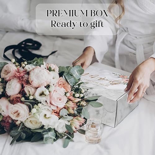 Miniatura 7 de Caja de regalos para novia, Los mejores regalos de despedida de soltera para novia, regalo de boda regalos de compromiso para mujeres, regalos de