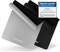 MSPORTS Premium Floor Protection Mat for Fitness Equipment - Durable Underlay for Cross Trainer, Home Trainer & Treadmill - Training Mat for Gym, Yoga & Pilates