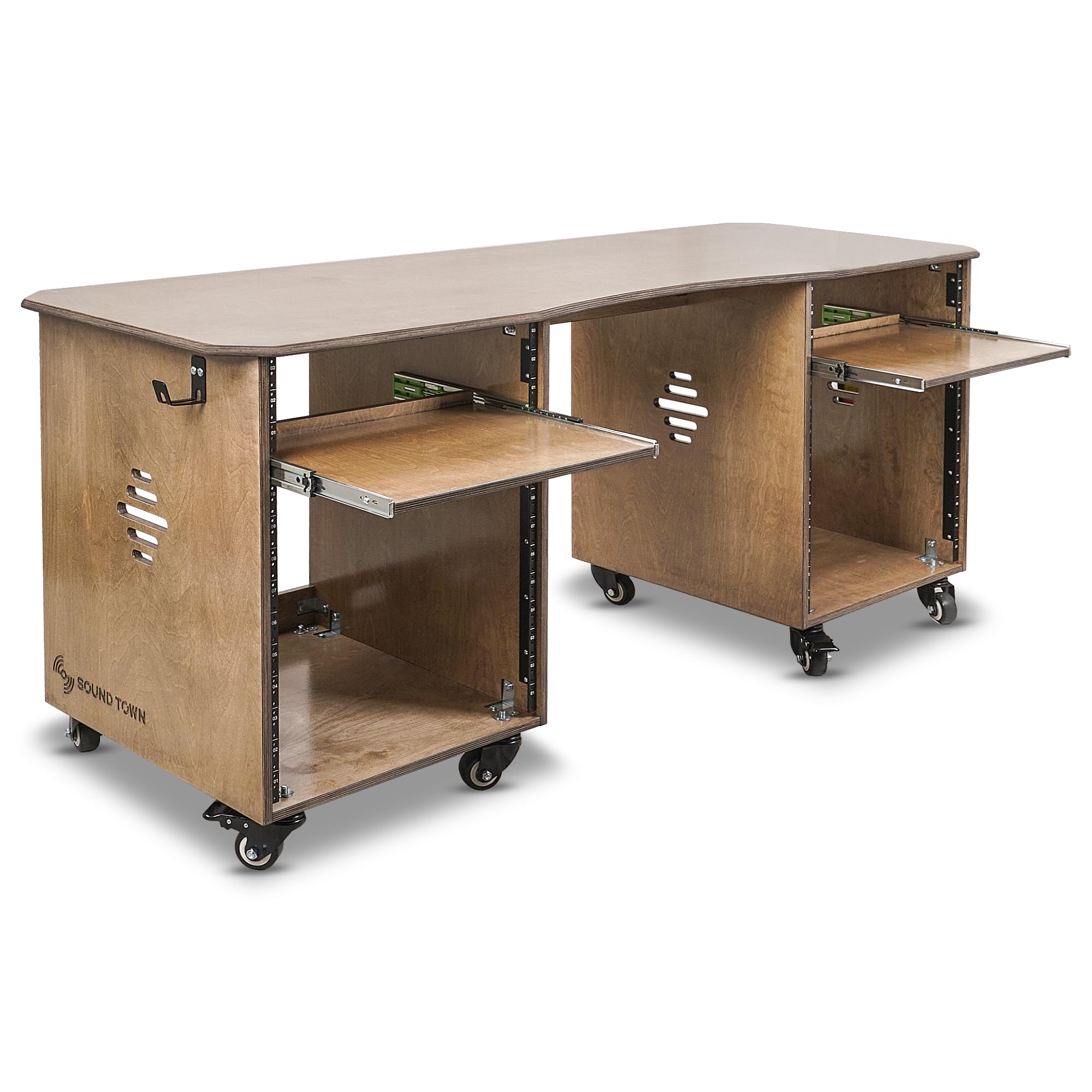 Amazon.com: Sound Town DIY Music Studio Rack Desk Workstation with