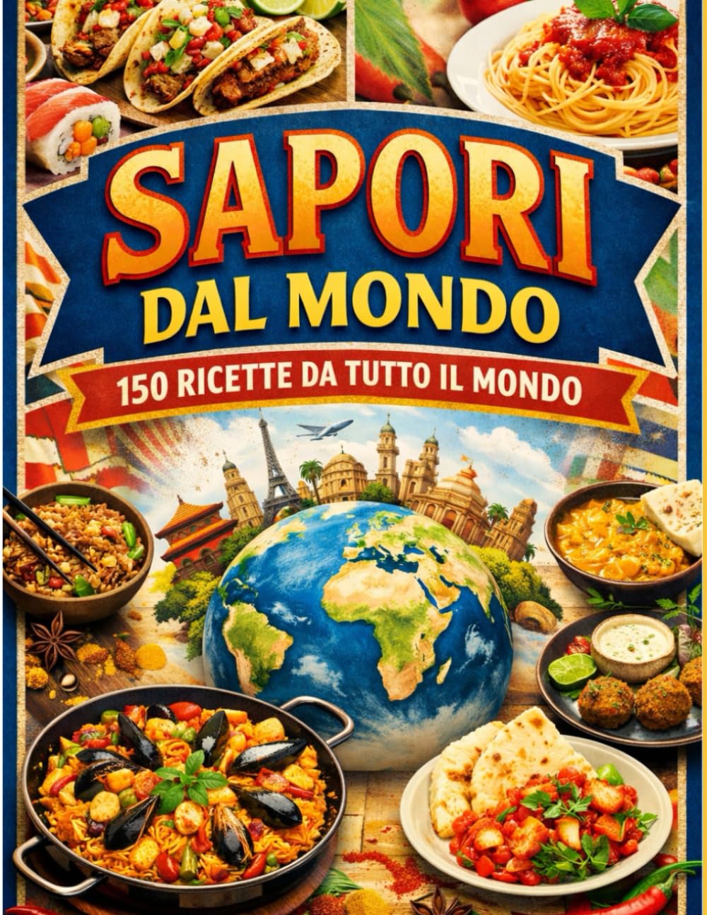 SAPORI DAL MONDO: 150 RICETTE DA TUTTO IL MONDO