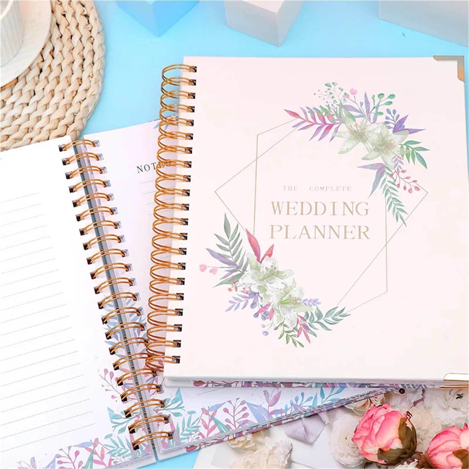 Hochzeitsplanungsbuch Hochzeitsplaner Loop Notizbuch 132 Seiten Planungsplan for Hochzeitsdesignbuch Für Hochzeiten, Jahrestage