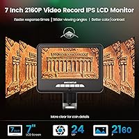 Vista 2 de Andonstar Microscopio digital HDMI AD207S-Pro, microscopio de soldadura, microscopio de moneda para monedas de error, kit de microscopio electrónico
