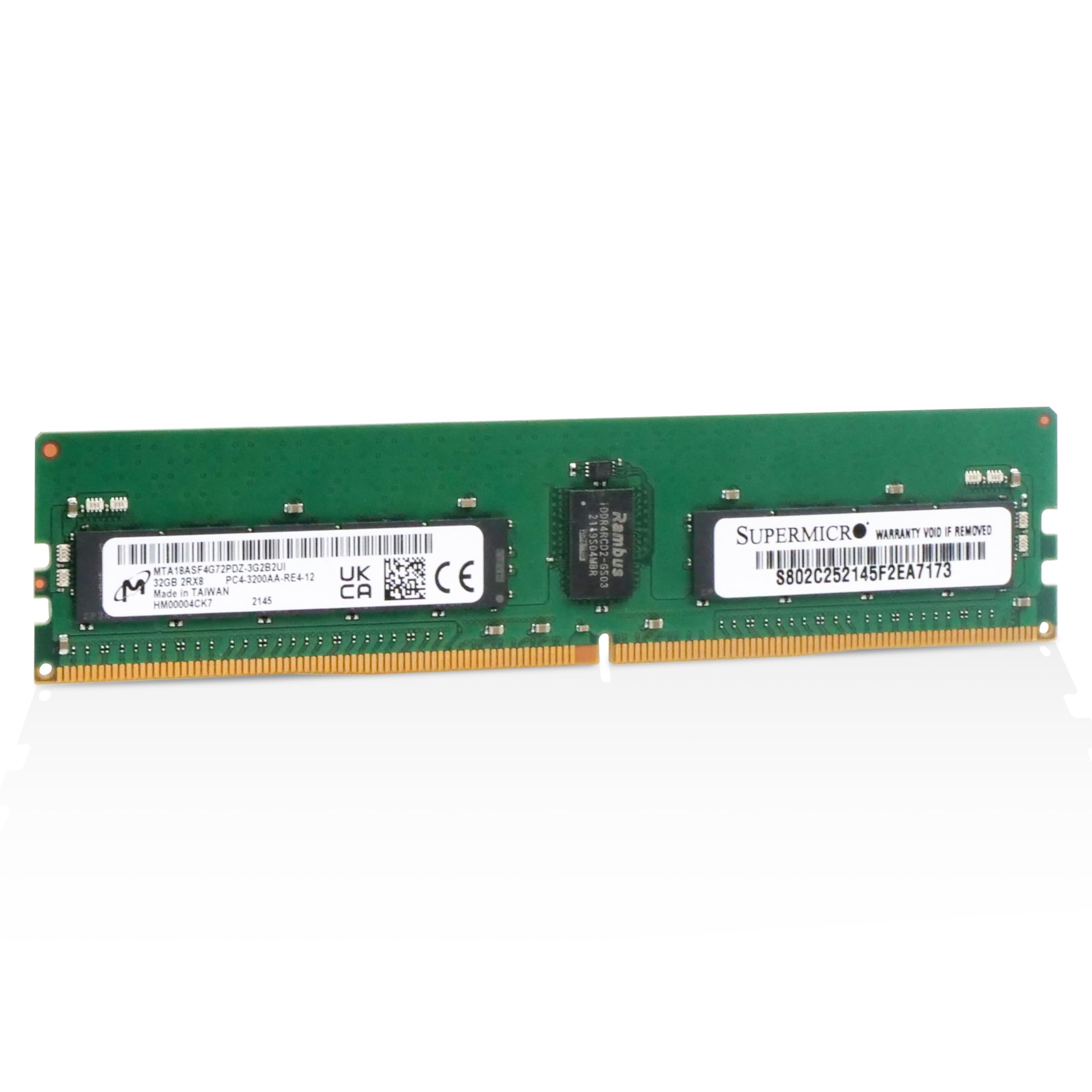 「ECC付」DDR4-3200 32GB Micronl製メモリ Amazon.co.jp: Micron RAM D4 3200 32GB ECC R。 : パソコン・周辺機器