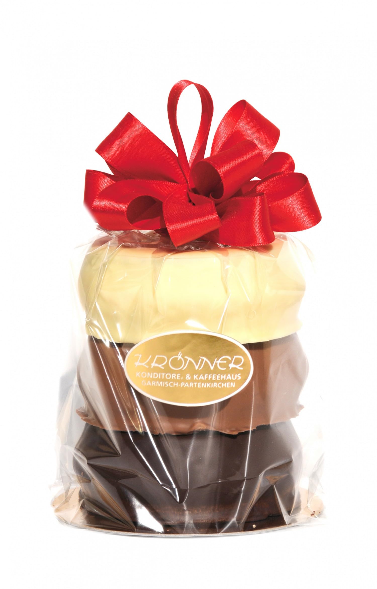 Krönner Baumkuchen mit gemischter Schokolade 500 g – Leckerer Baumkuchen aus besten Zutaten – hochwertige Handwerkskunst aus Schokolade – Hochqualitativer Fertigkuchen
