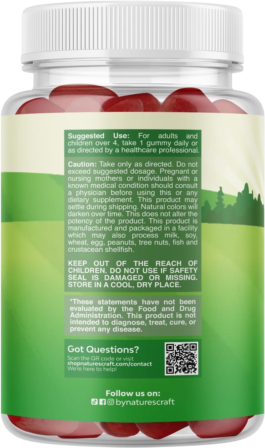 USDA Organic Kids Probiotic Gummies - Gut Bacteria Probiotics for Digestive Health & Stomach Relief - Gentle 2.5B CFU Kids Immune Support & Gut Heath Supplement - Vegan & Non-GMO Chews - 60 Count