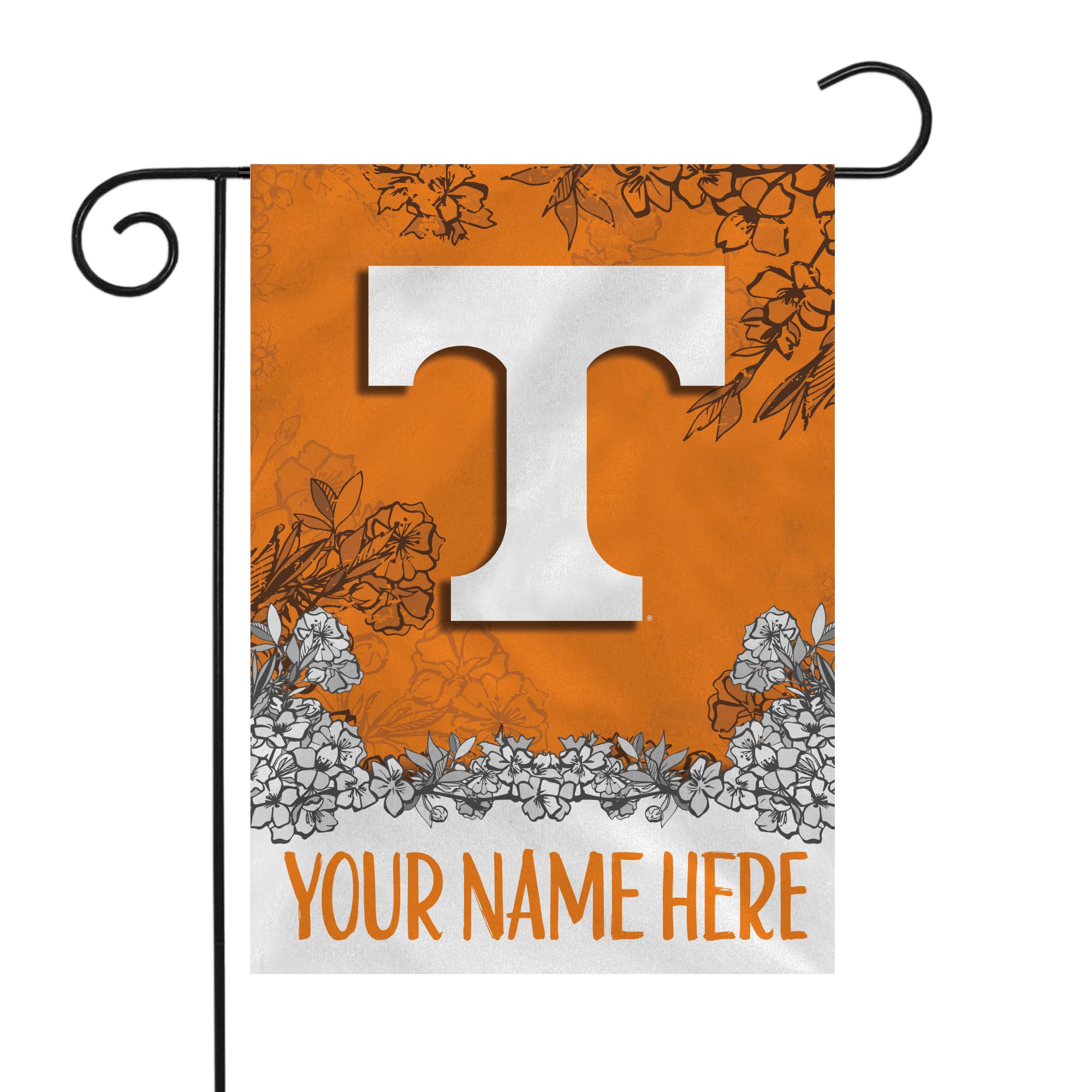 Rico Industries NCAA Standard/Primary Personalized Garden Flag