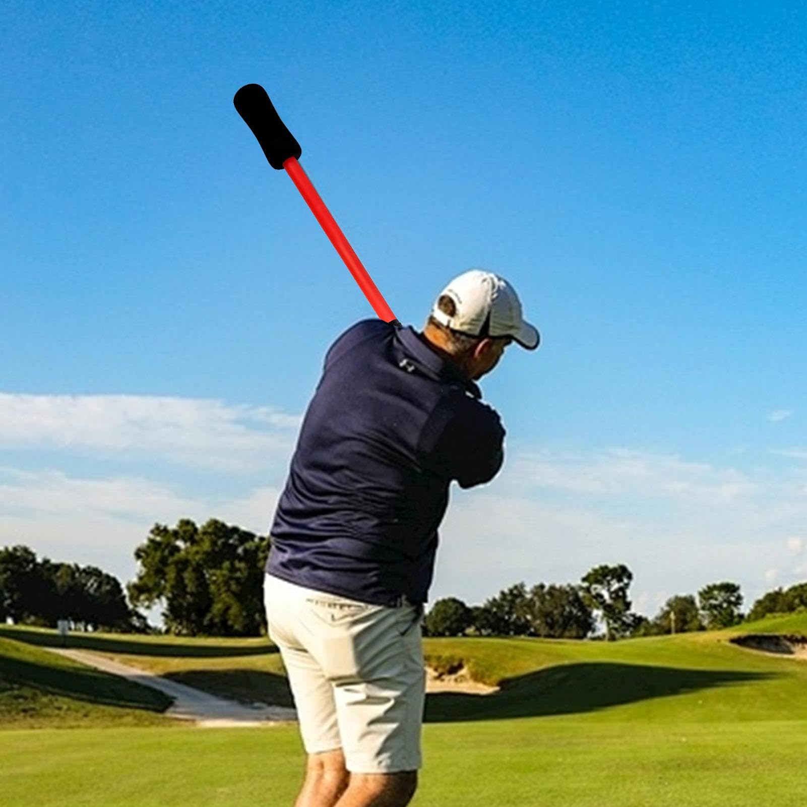 Golf Swing Trainer, Warm Up Golf Swing, golf Warm Up Stick, korektor golfa Gesturer Training Aid, kijki treningowe do golfa, kijki do golfa, trener golfa, pomoc dla profesjonalistów, początkujących