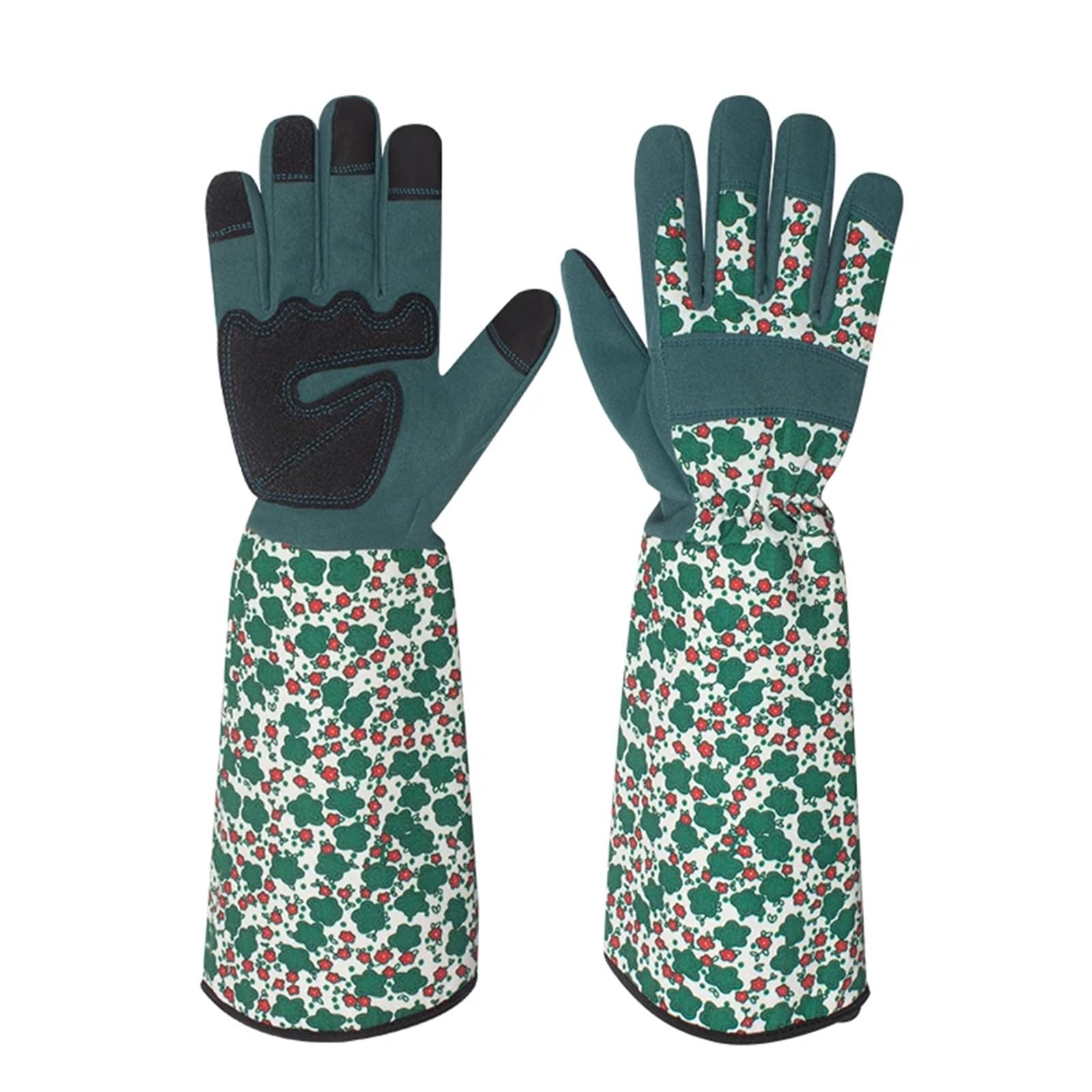 Guanti da giardinaggio lunghi donna antispina giardino for potatura di rose uomo lavoro traspiranti Per il giardinaggio(XL)