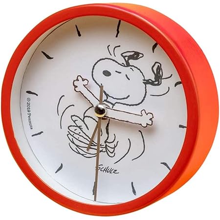 Amazon Co Jp Snoopy スヌーピー 目覚まし時計 キャラクター アナログ クロック By Peanuts 公式ライセンス品 並行輸入品 ホーム キッチン