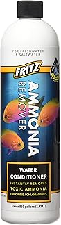 Fritz Aquatics 80233 Fritz ACCR Water Conditioner and Ammonia Remover for Fresh and Salt Water Aquariums, 16-Ounce