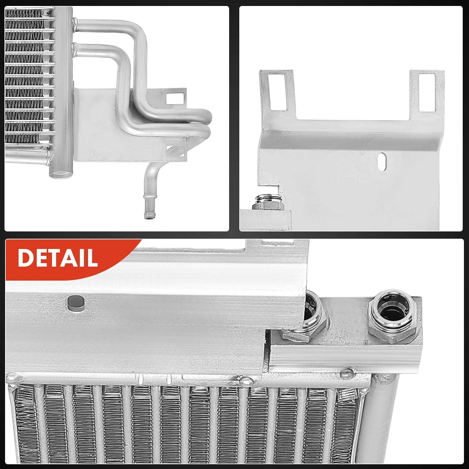 A-Premium Transmission Oil Cooler Compatible with Mercedes-Benz E550 2010-2011 5.5L GAS, Replace# 2045000901