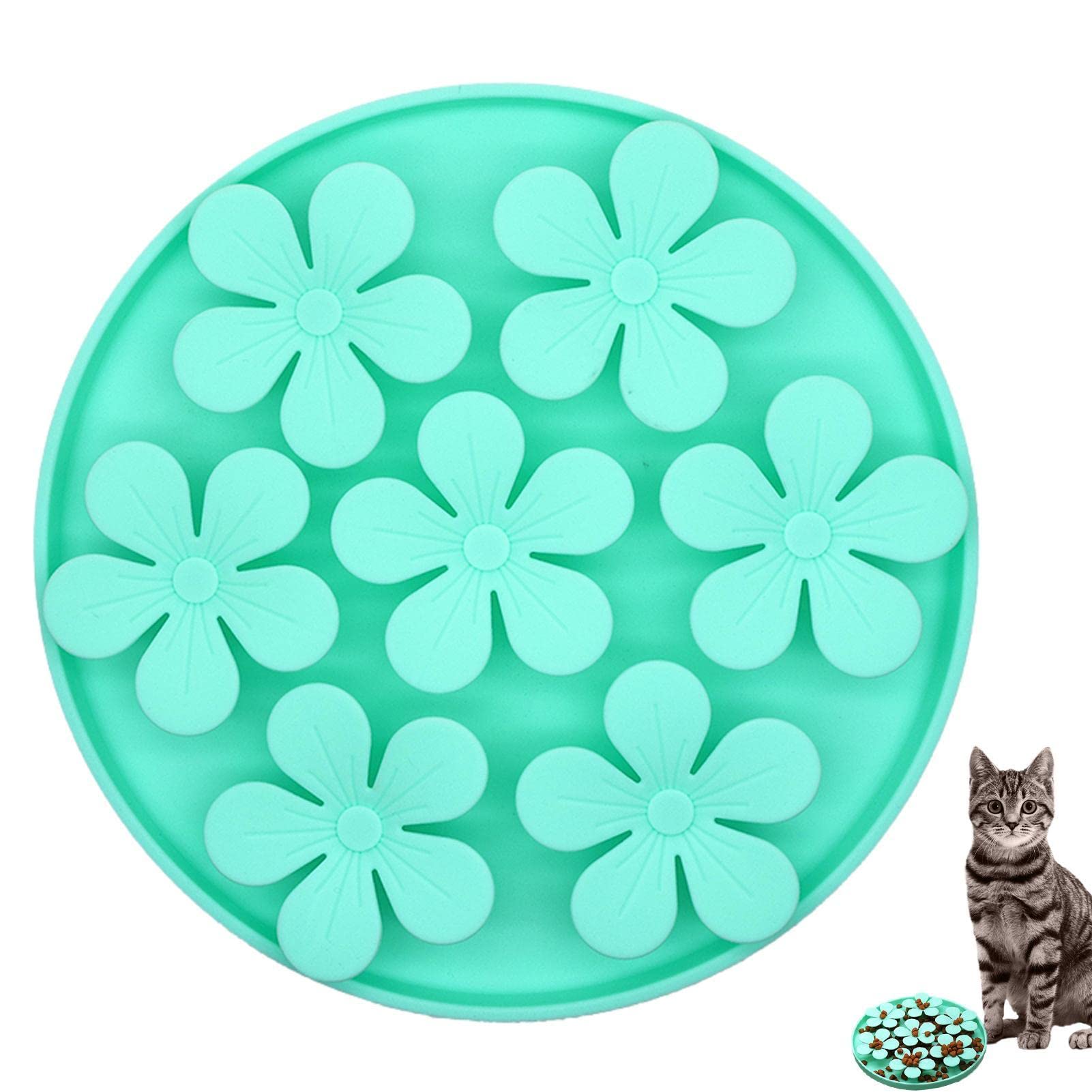 OHMO Tappetino Da Leccare Per Cani E Gatti | Confezione Da 2 | Con Ventose | Anti-Noia E Ansia - Foto 13