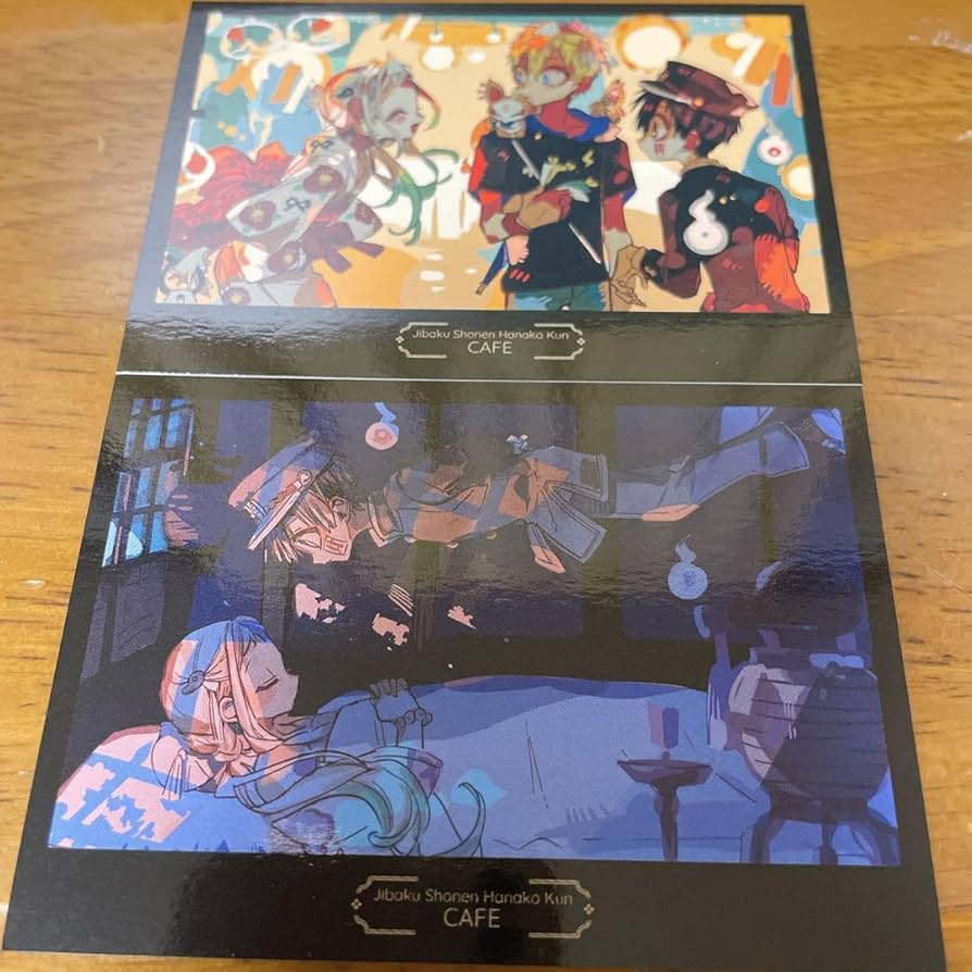 Amazon.co.jp: 地縛少年花子くん mottocafe カフェ 特典 フォトカード