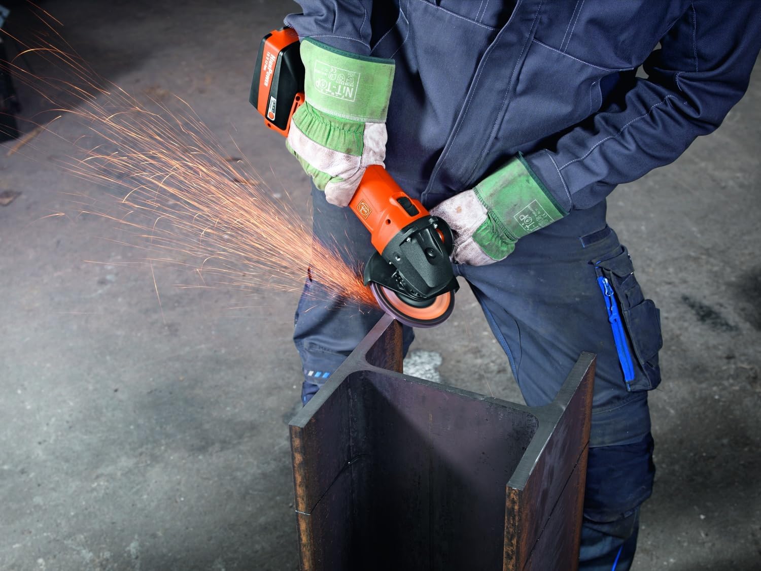 Fein 71200262000 CCG 18-125 Bl Select 18V 125Mm Cordless Grinder - Body Only in Case