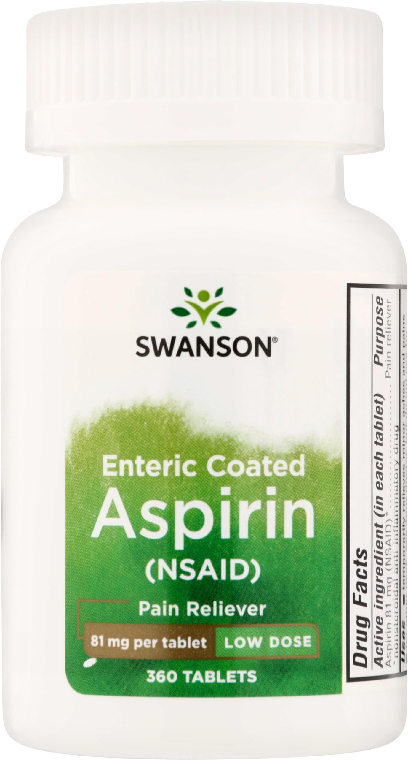 Swanson Spirulina 500 Milligrams 180 Tabs