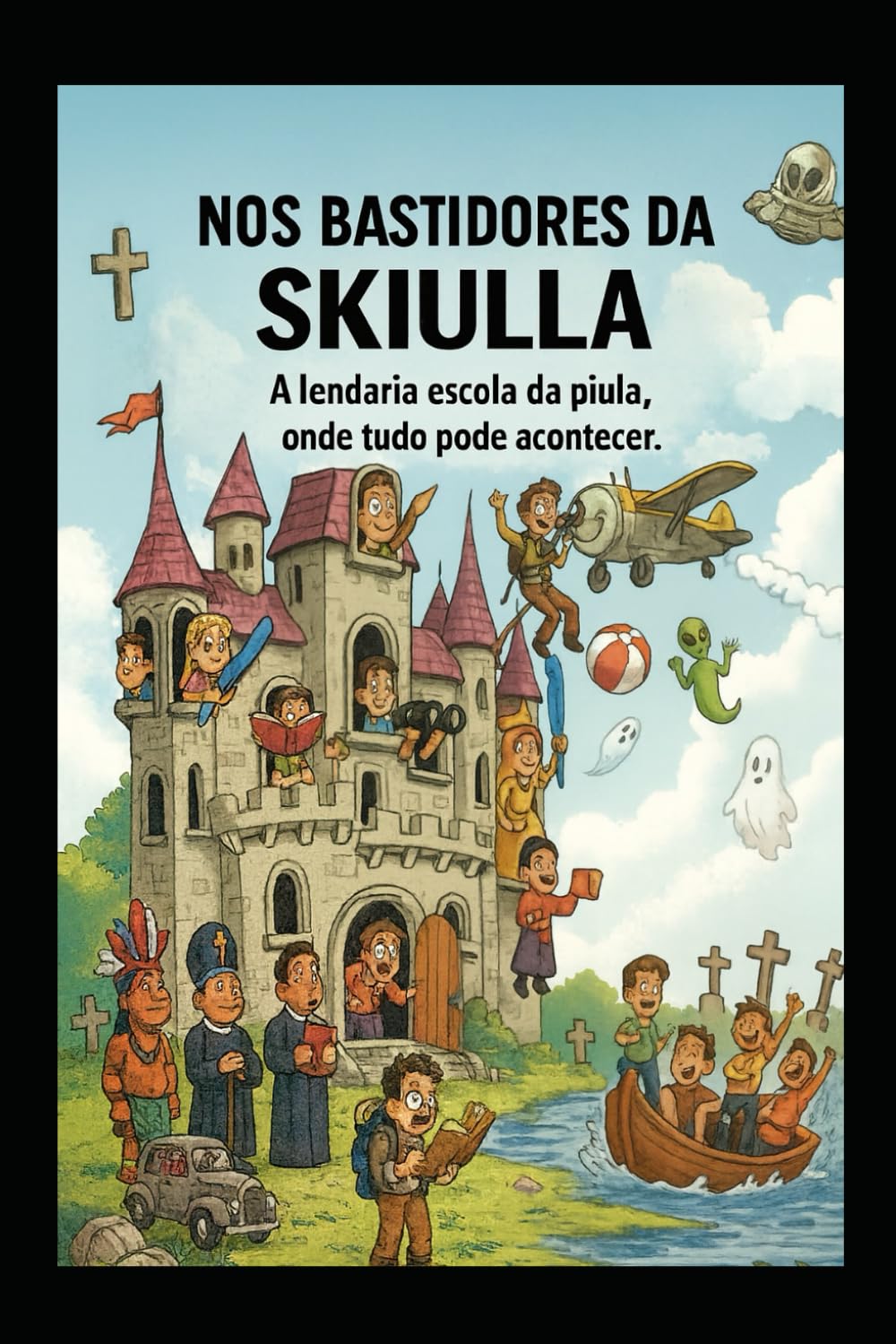 NOS BASTIDORES DA SKIULLA: A lendária escola da piula, onde tudo pode acontecer.