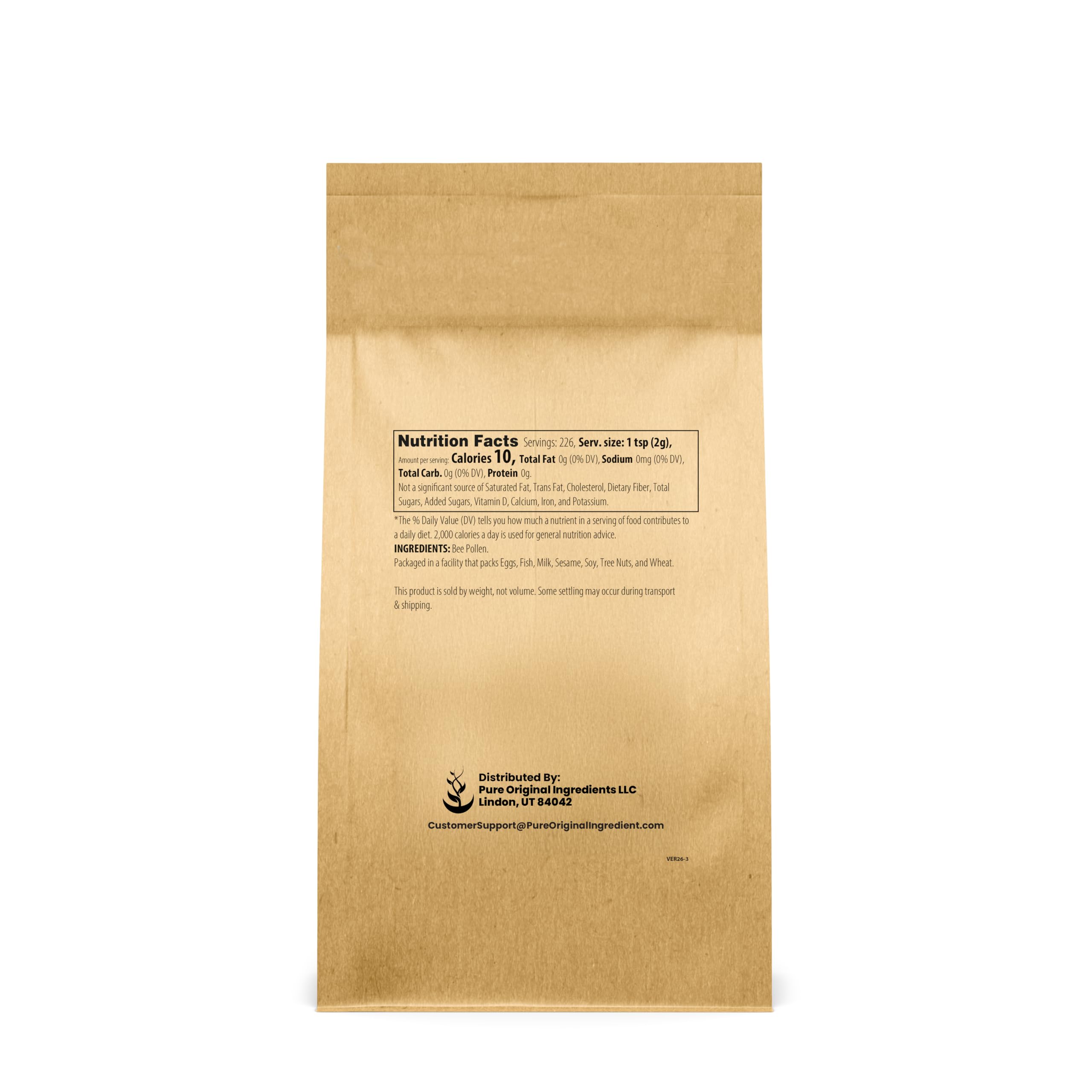 Pure Original Ingredients, Bee Pollen Powder, 1 Lb — Amazon image 2